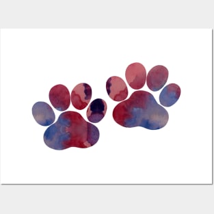 Dog paws Posters and Art